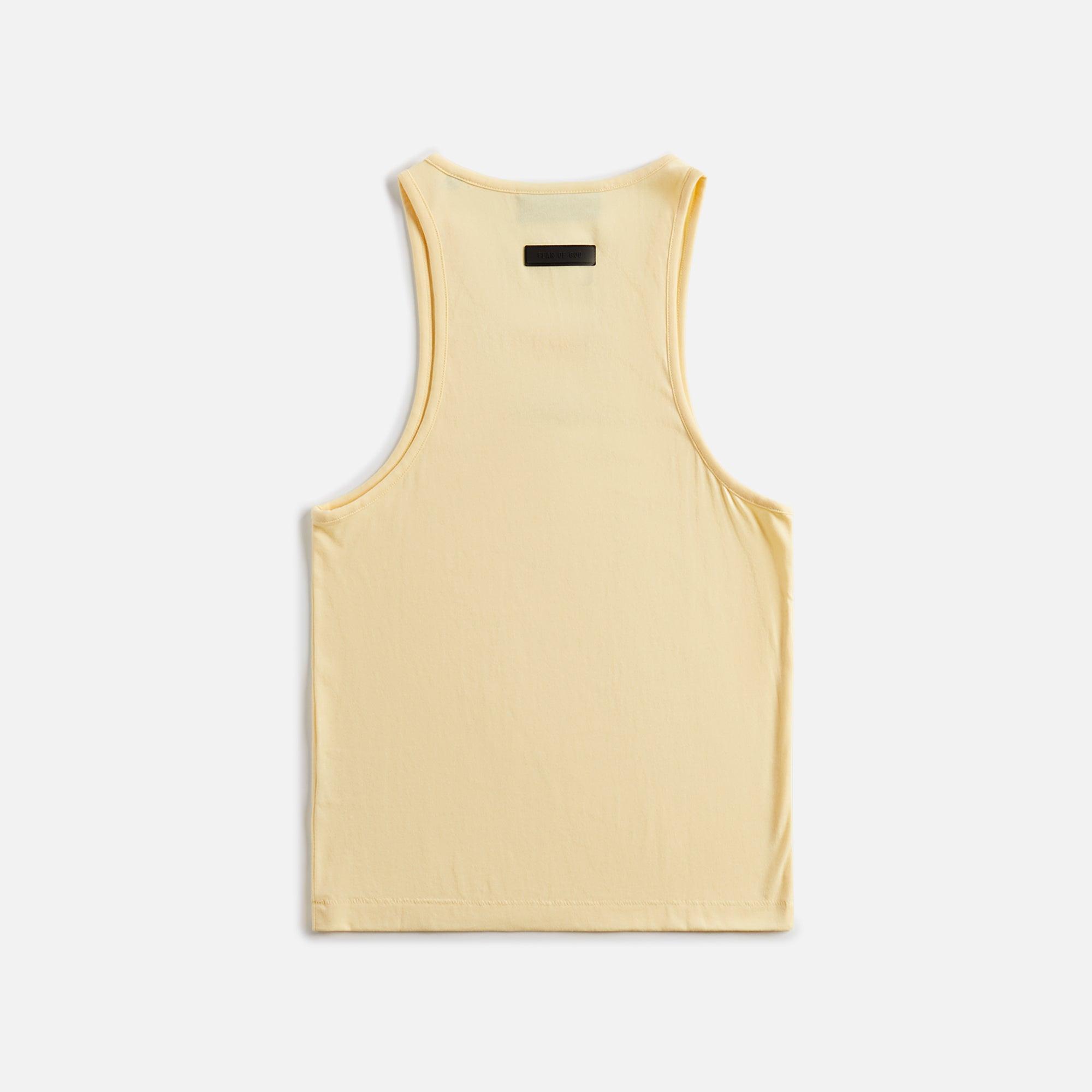 Essentials Tank Top - Garden Yellow Female Product Image