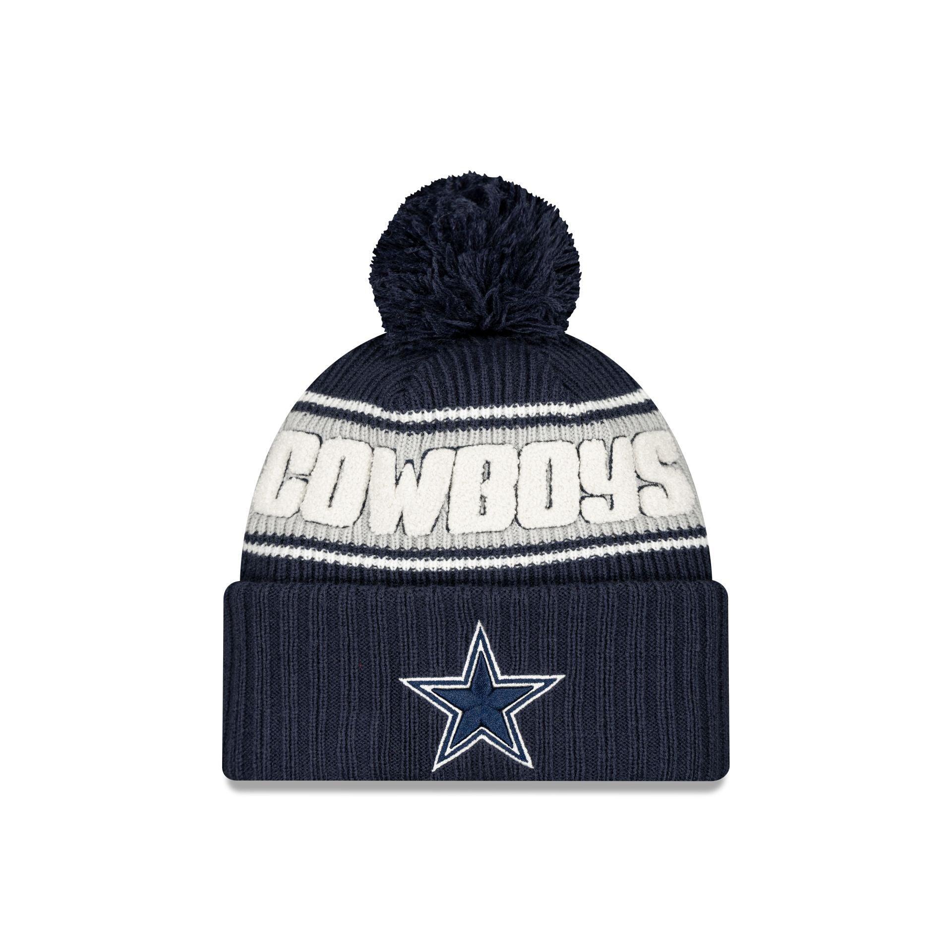 Dallas Cowboys 2024 Cold Weather Sport Pom Knit Hat Male Product Image