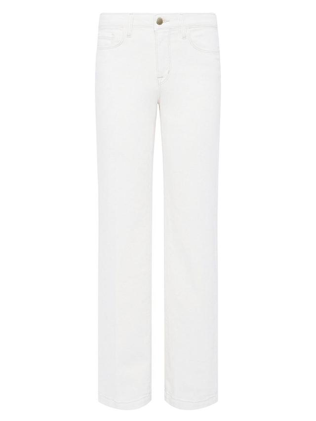 Womens Scottie Wide-Leg Jeans Product Image