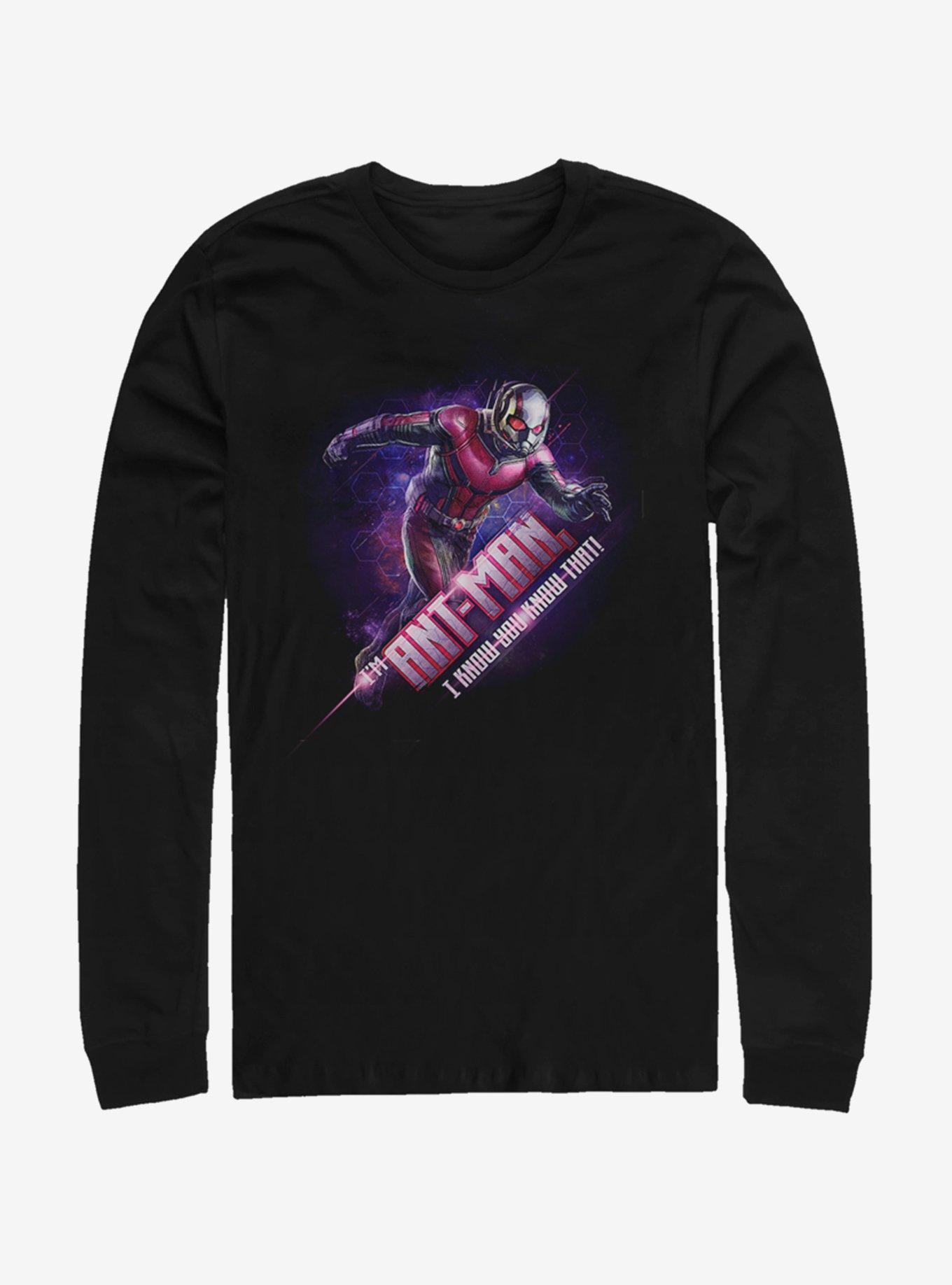 Marvel Avengers: Endgame Ant-Man Hex Long-Sleeve T-Shirt Product Image