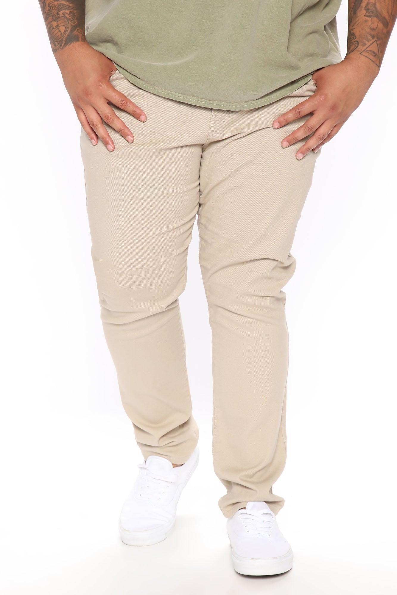 Cornell Slim Jeans - Khaki Product Image