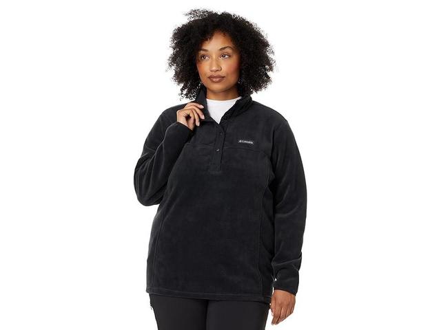 Columbia Women's Benton Springs Half Snap Fleece Pullover - Plus Size- Product Image