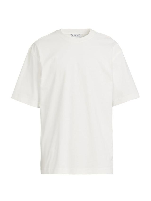 Mens Cotton Crewneck T-Shirt Product Image