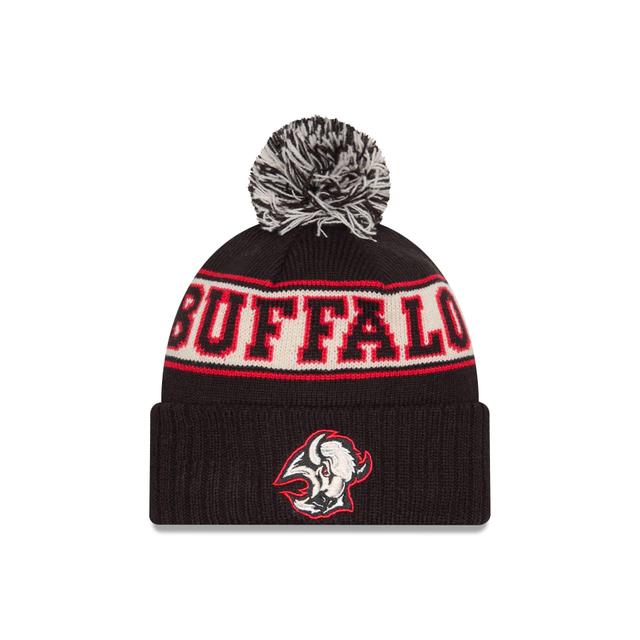 Buffalo Sabres Alt Retro Pom Knit Hat Male Product Image