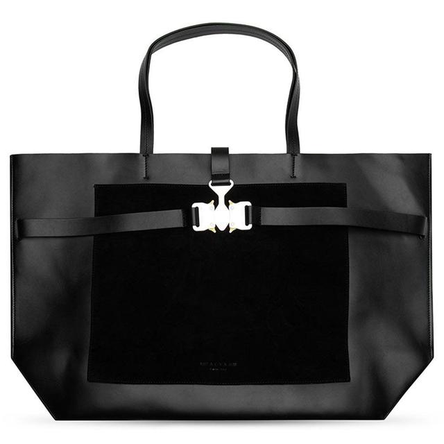 Tri Buckle Tote - Black Male Product Image