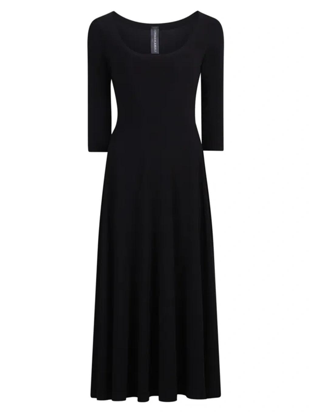 NORMA KAMALI Jersey Dress In Black product image