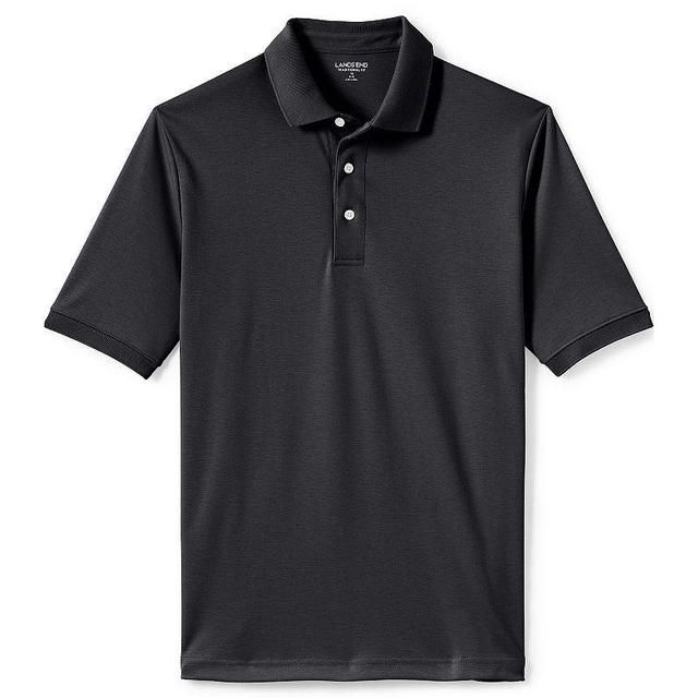 Mens Lands End Super Soft Supima Polo Radiant Blue Product Image