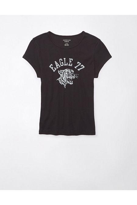 AE Hey Baby Short-Sleeve Ribbed Tee Women's Product Image