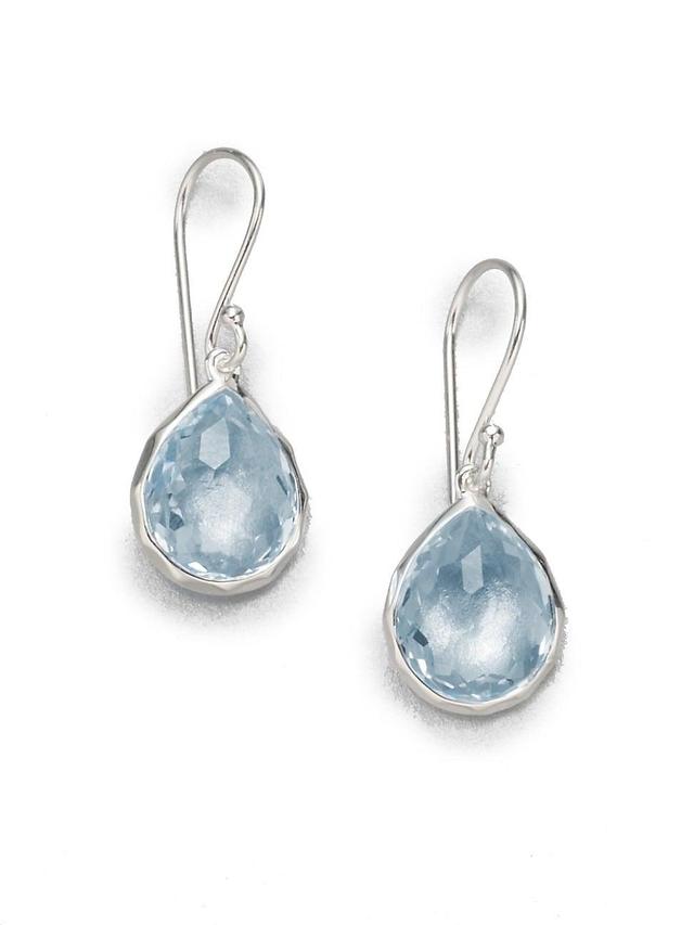 Mini Teardrop Earrings in Sterling Silver Product Image