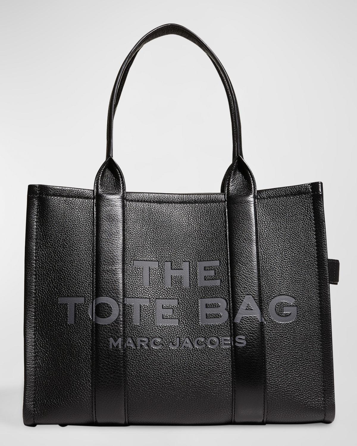 Marc Jacobs The Leather Tote Bag Handbags Product Image