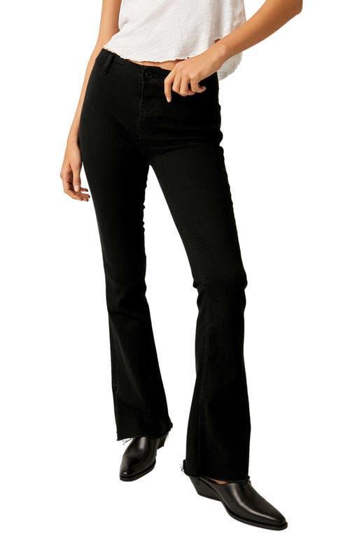 Free People Level Up Side Slit Bootcut Jeans Product Image