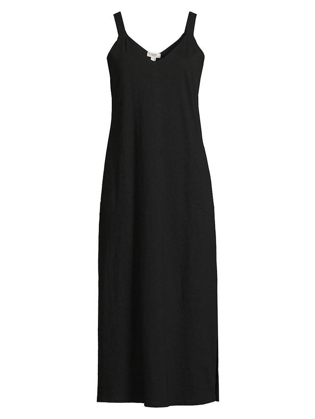 Womens V-Neck Tank Midi-Dress Product Image