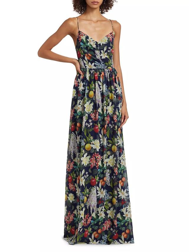 Sienna Floral Chiffon Gown Product Image