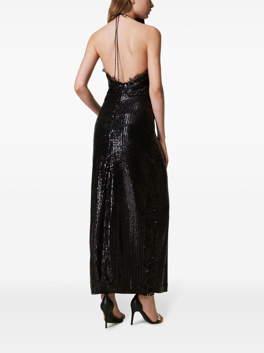 sequin-embellished midi dress Product Image