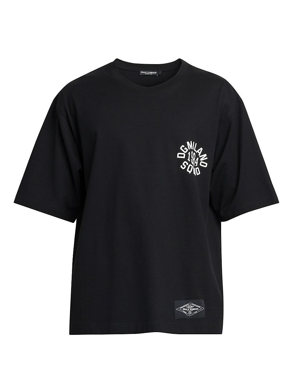 Mens Logo Cotton T-Shirt Product Image