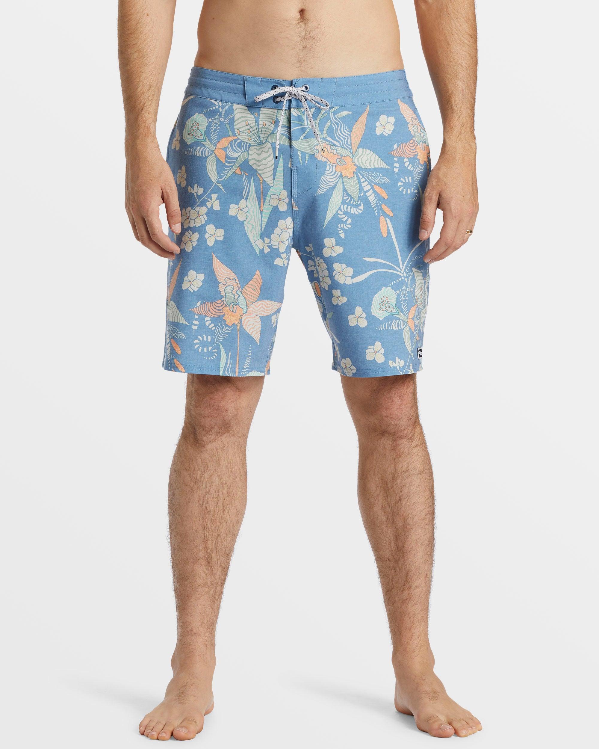 Sundays Lo Tide 19" Boardshorts - Carolina Blue Male Product Image