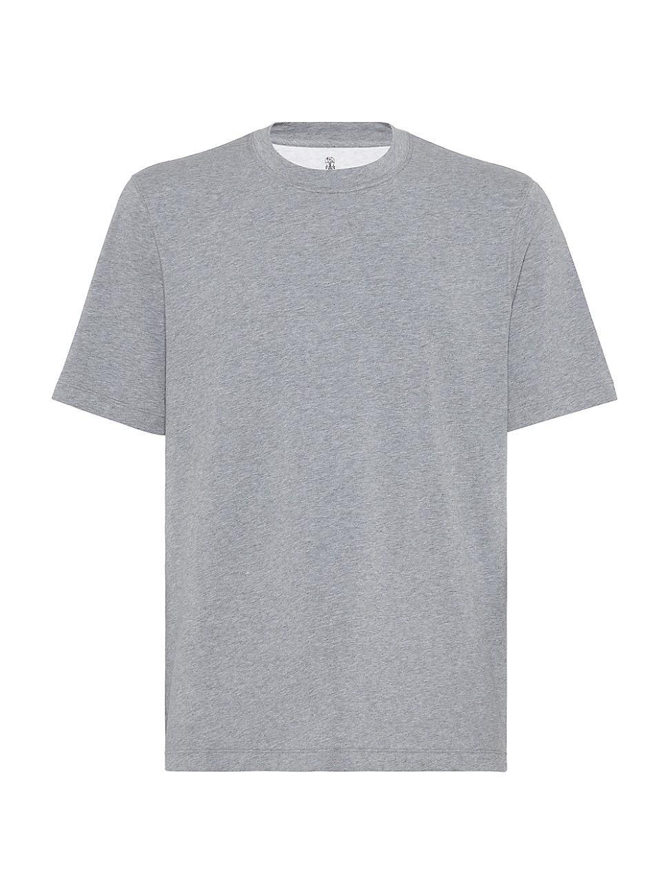 Mens Cotton Jersey Crew Neck T Shirt Product Image