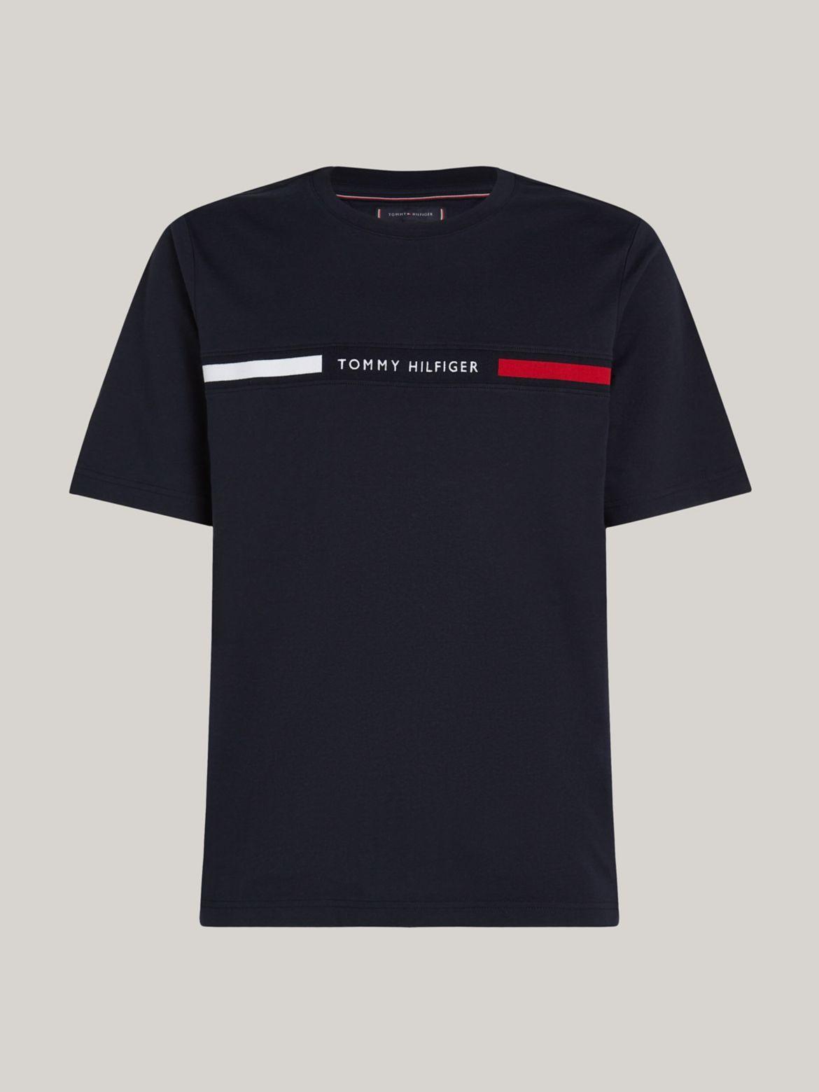 Tommy Hilfiger Mens Chest Insert Logo Short Sleeve T-Shirt Product Image