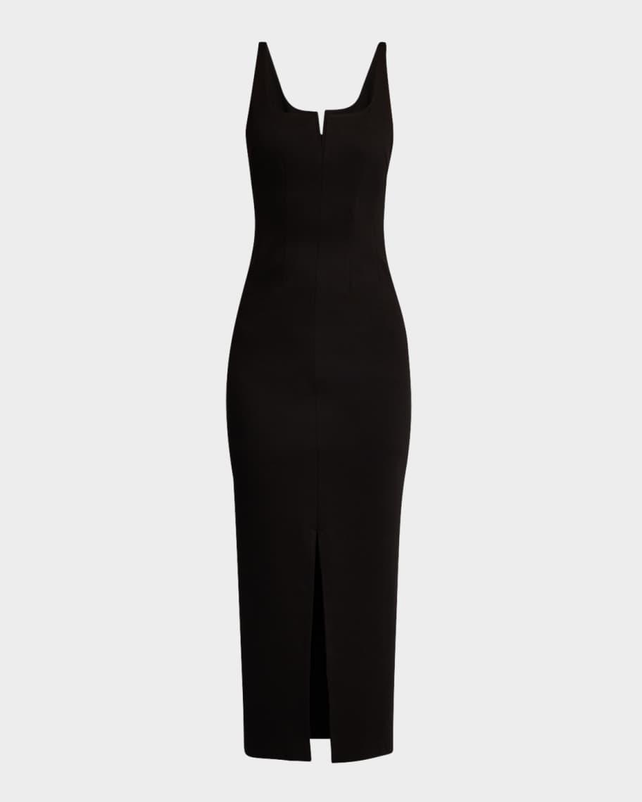 Yolanda Ponte Midi Dress Product Image