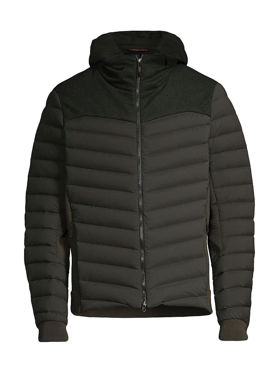 Mens Warmer Insulated Hooded Jacket Product Image