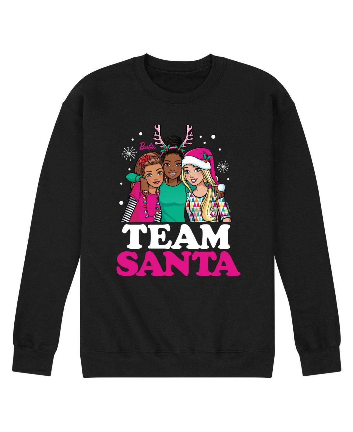 Airwaves Mens Barbie Holiday Crew Fleece T-shirt Product Image