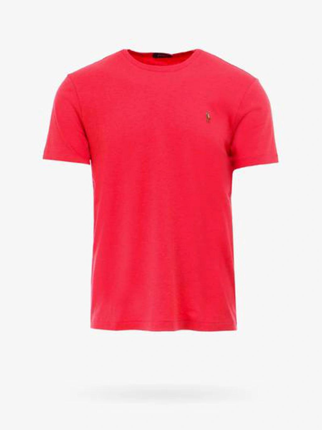 POLO RALPH LAUREN Ralph Lauren Classic Fit Crewneck Tee In Red Product Image