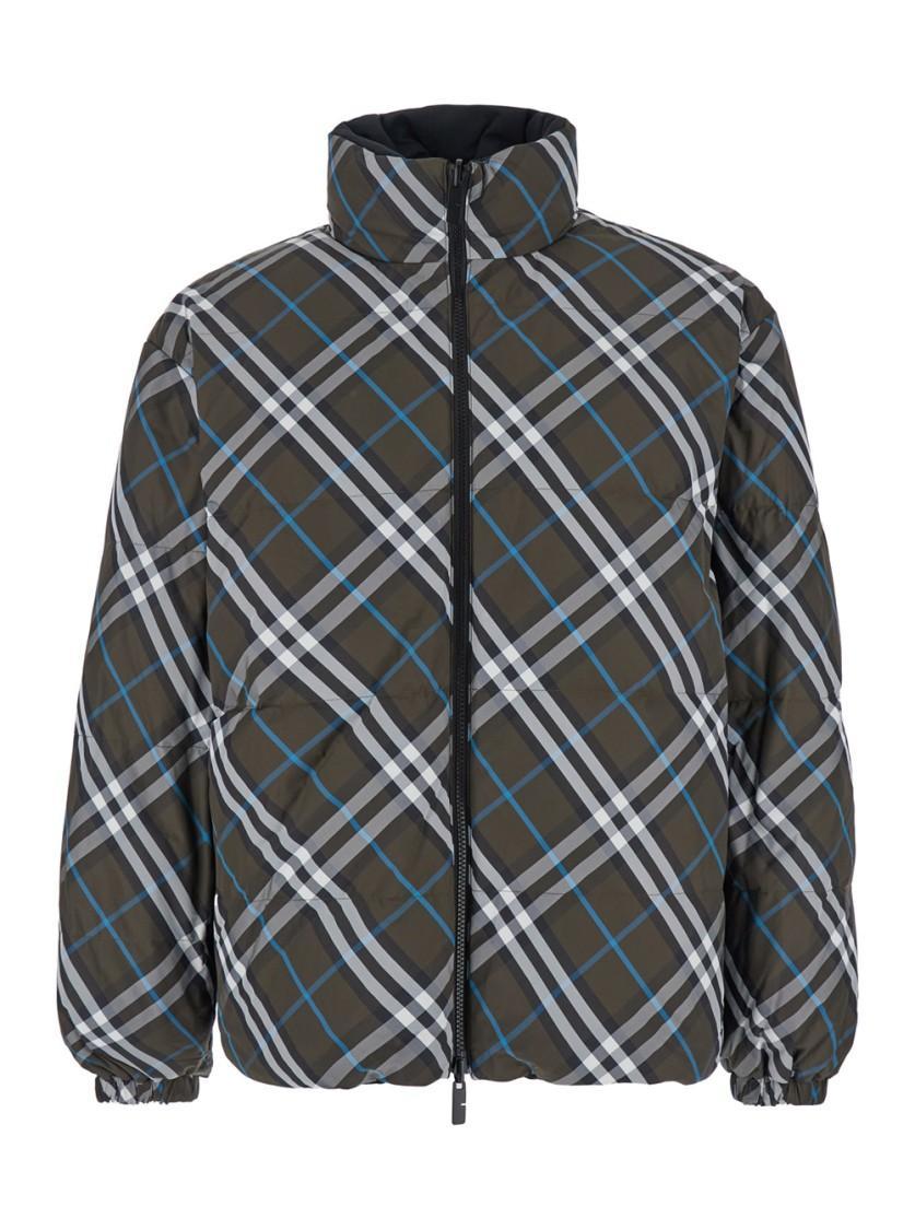 Reversible Down Jacket In Brown Product Image