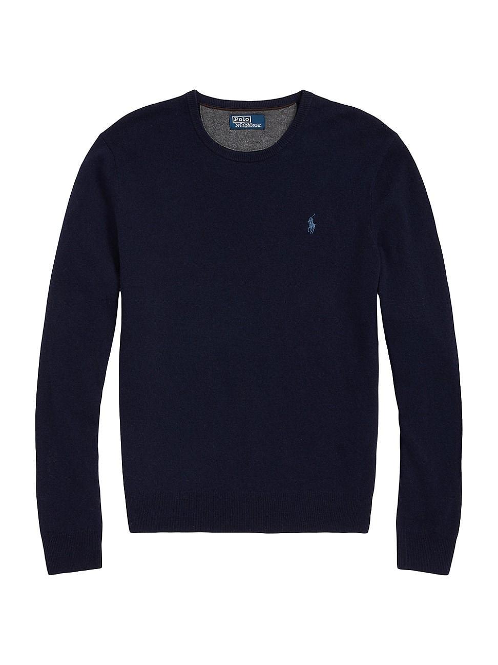 Mens Wool Knit Sweater Product Image