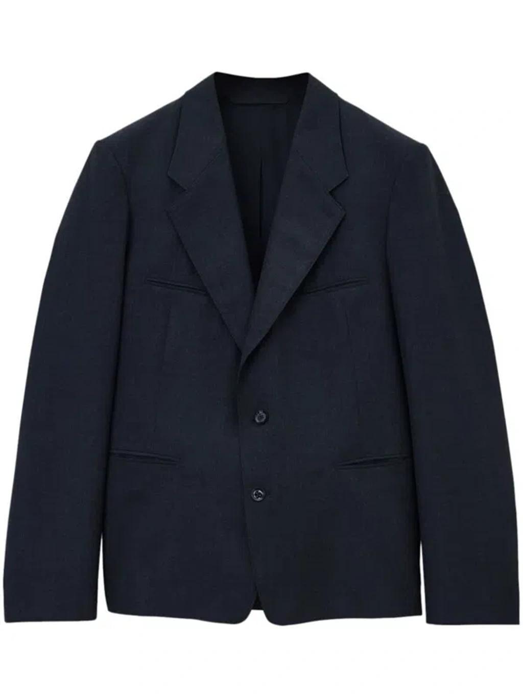 Tailored Single Breasted Jacket In Black Product Image