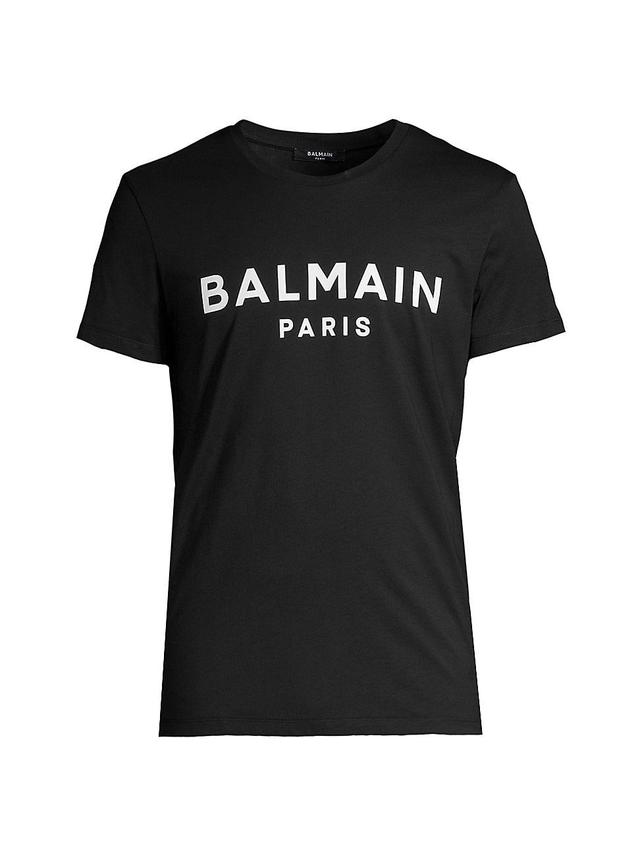 Balmain Organic Cotton Logo Graphic T-Shirt Product Image