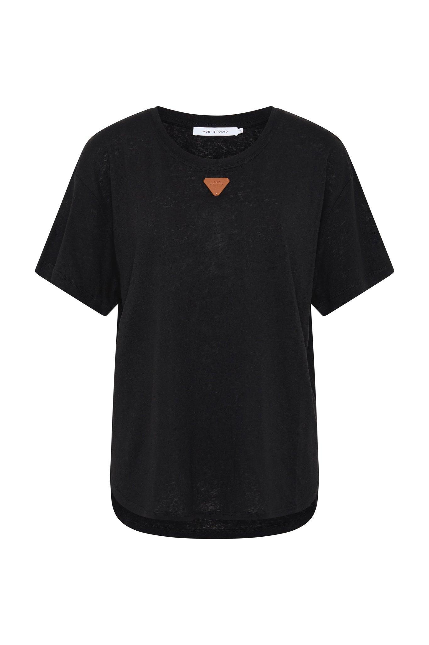 Palm Curved Hem Tee Product Image