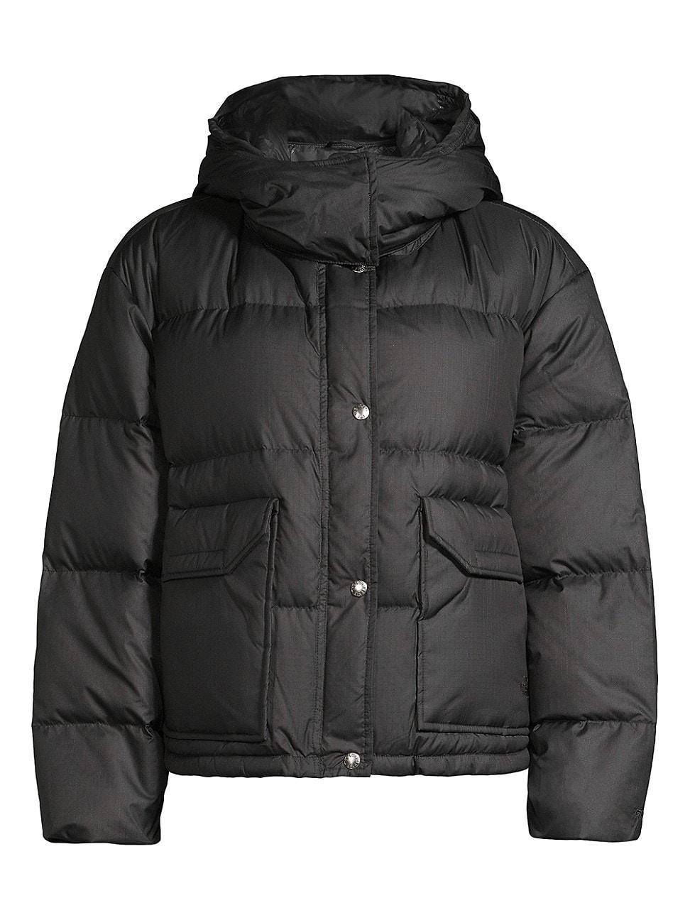 Womens Sierra Crop Down Jacket Product Image