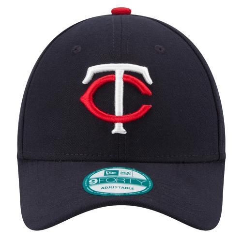 New Era Mens New Era Twins 9FORTY Adjustable Cap - Mens Navy/Red Product Image