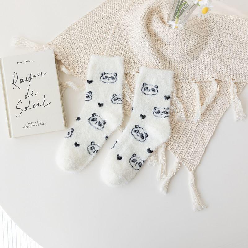 Pattern Jacquard Socks Product Image