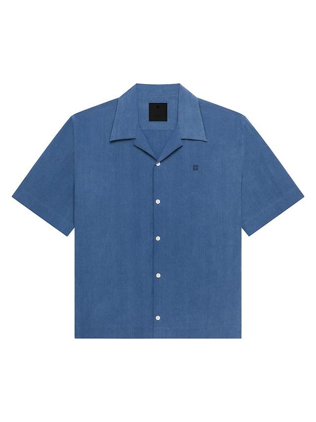 Mens Plage Shirt in Ozone Washed Denim Chambray Product Image