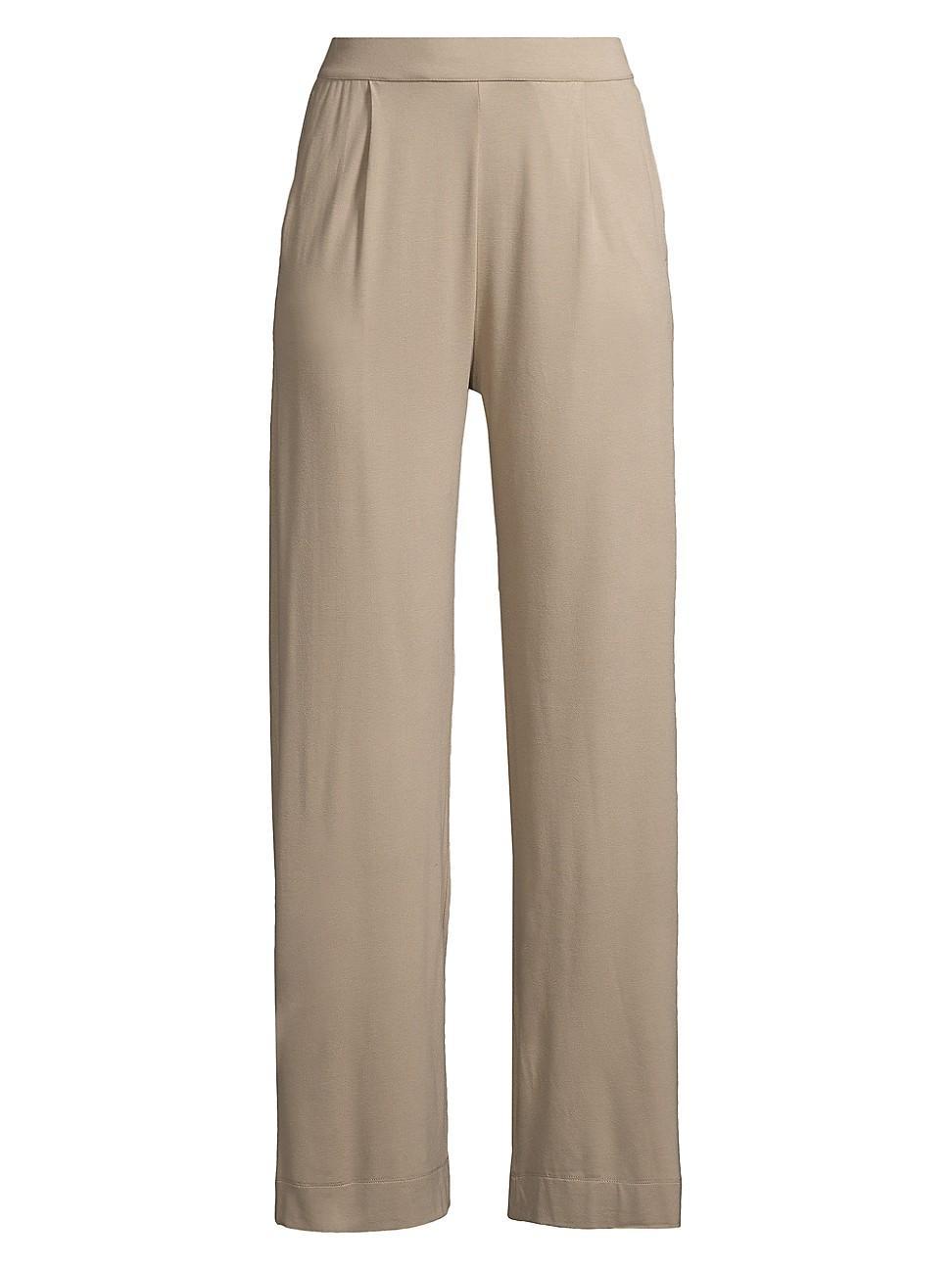 Womens Soft Touch Straight-Leg Pants Product Image