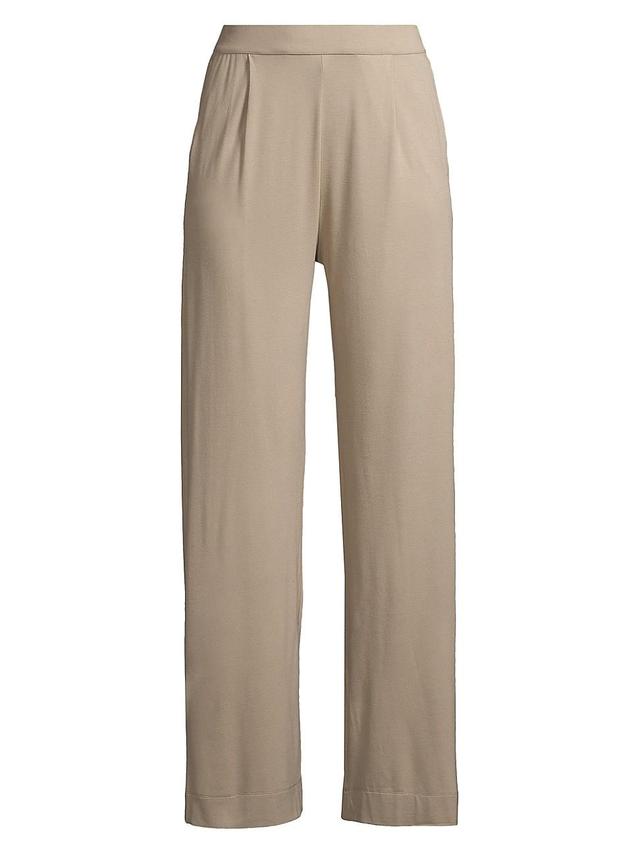 Womens Soft Touch Straight-Leg Pants Product Image