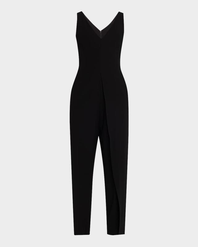 Sleeveless V-Neck Jumpsuit Product Image