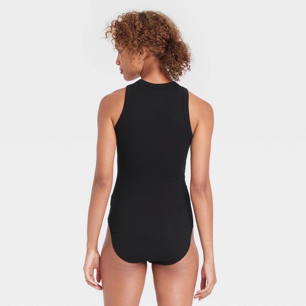 Women's Ribbed Tank Bodysuit - A New Day™ Product Image