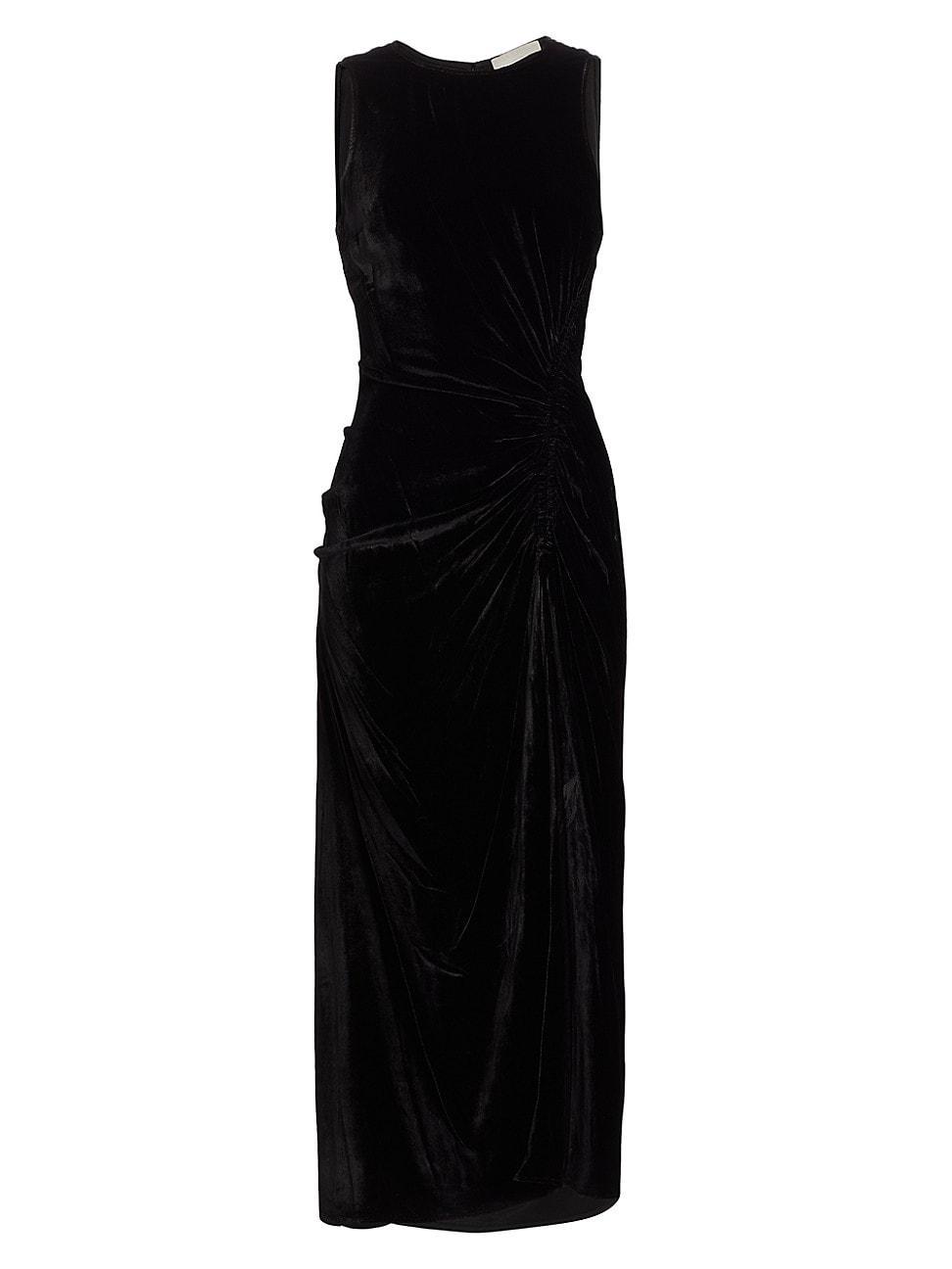 Womens Cornelia Velvet Cocktail Dress Product Image