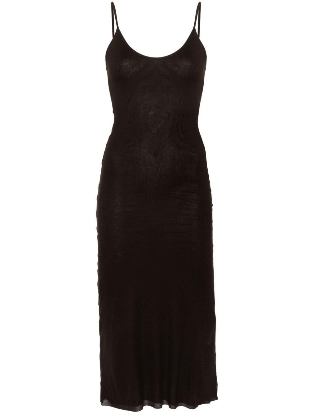 Stretch Jersey Body-Con Midi Dress Product Image