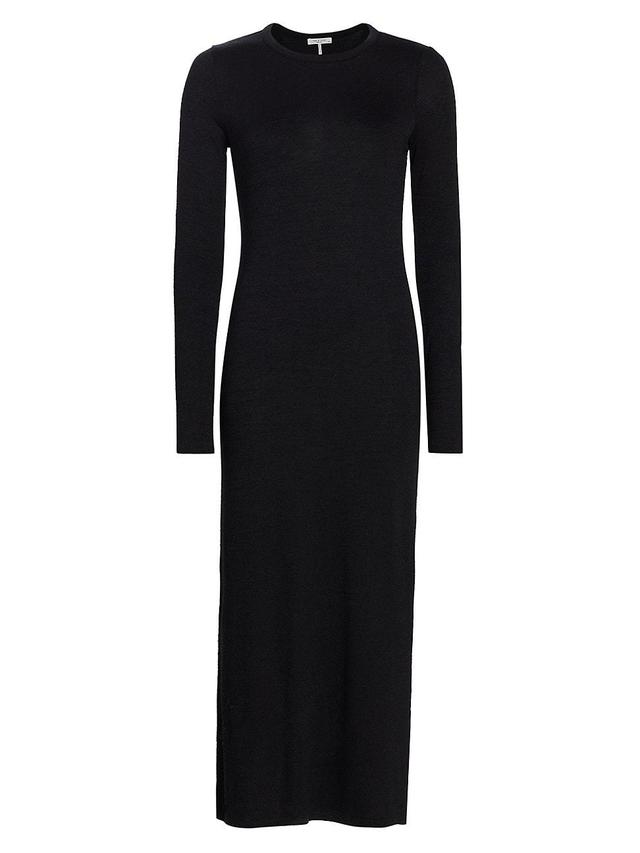 rag & bone The Knit Long Sleeve Maxi Dress Product Image