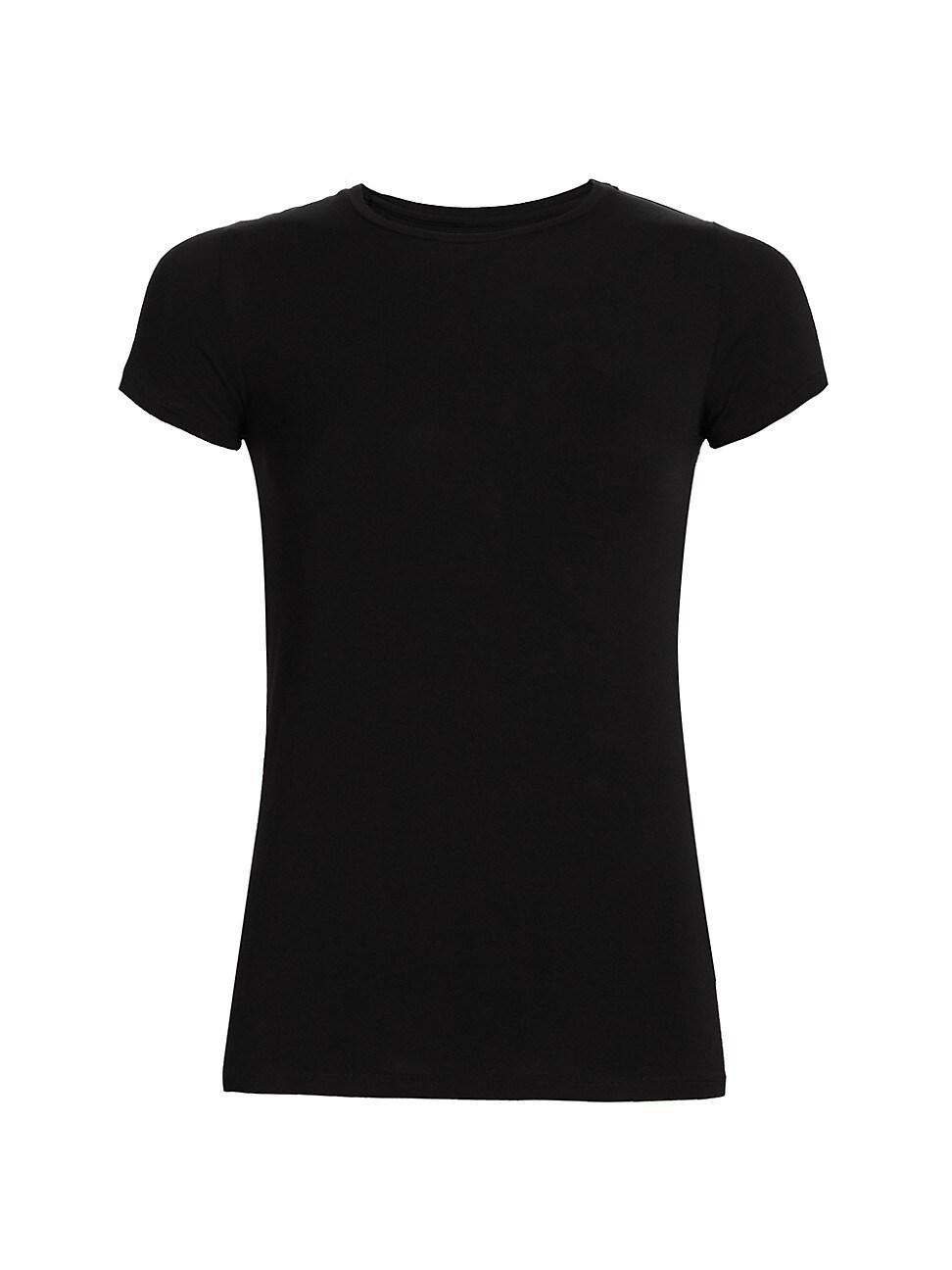 Womens Soft Touch Crewneck T-Shirt Product Image