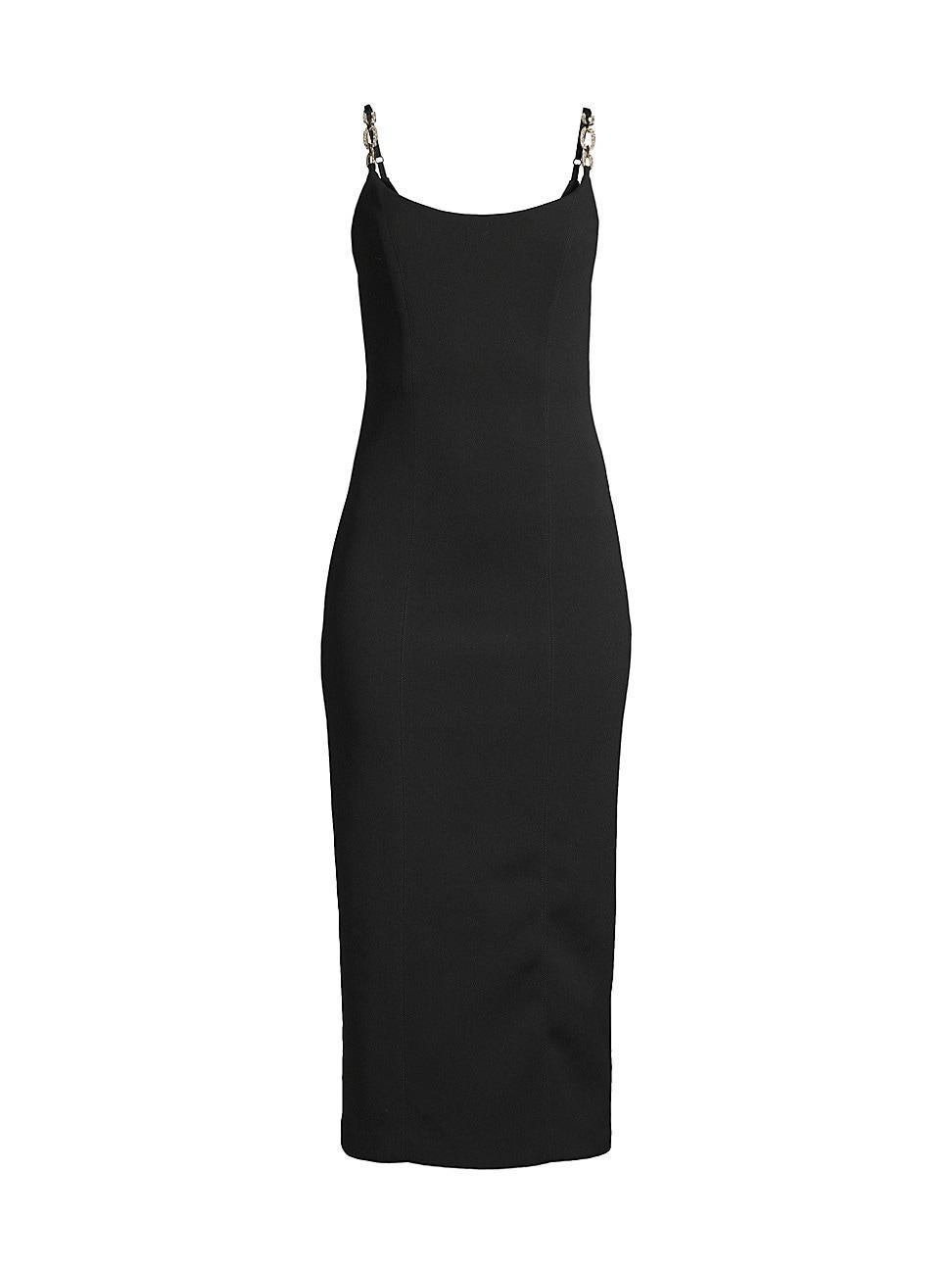 Womens Rylan Chain-Strap Midi-Dress Product Image