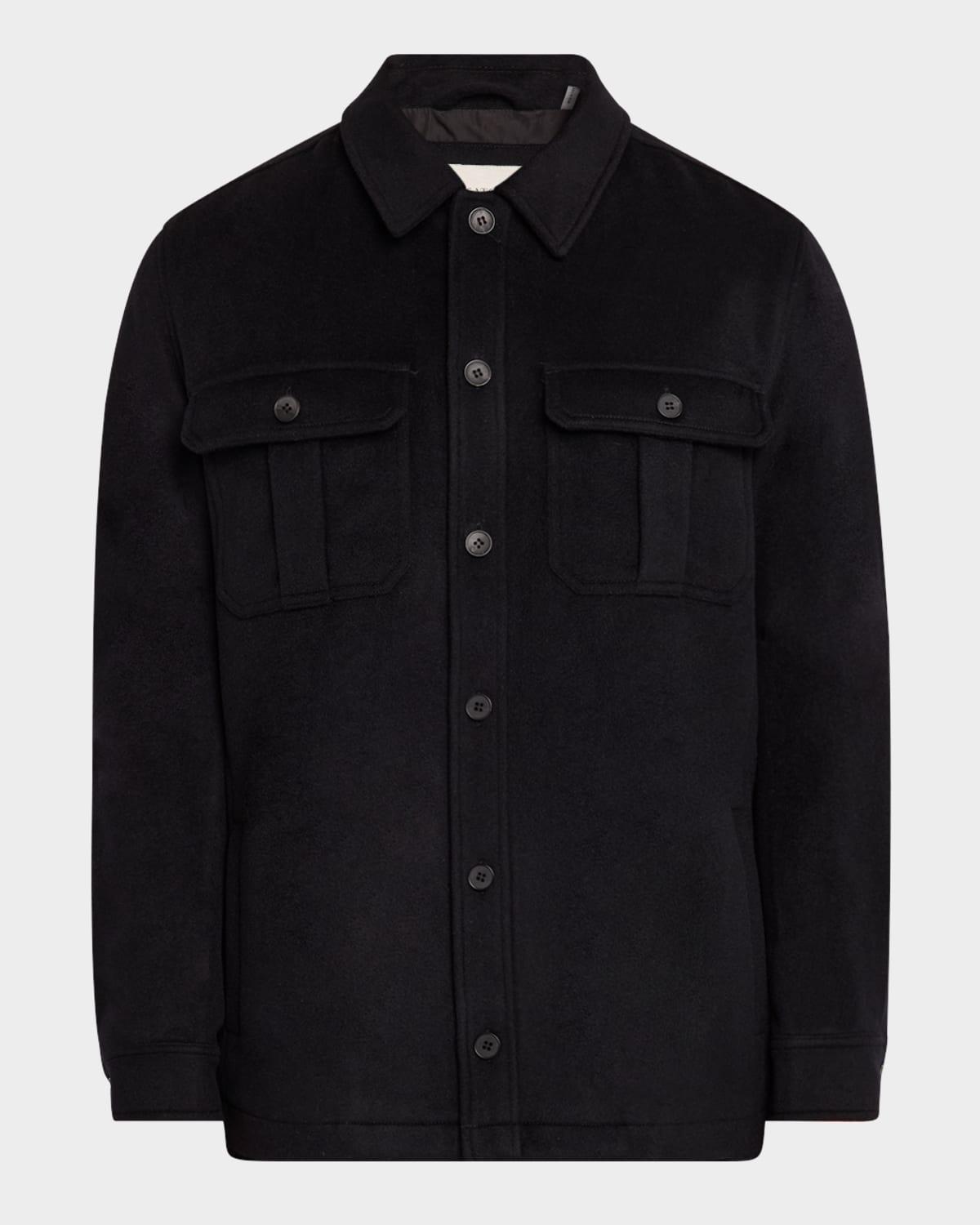 Men's Wool-Blend Overshirt Product Image