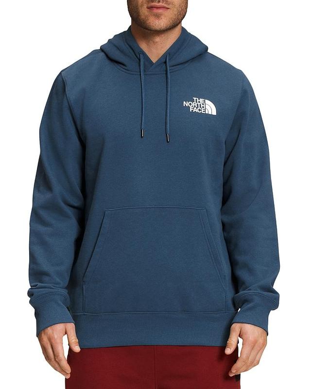 The North Face Box Nse Cotton Blend Logo Print Standard Fit Hoodie Product Image