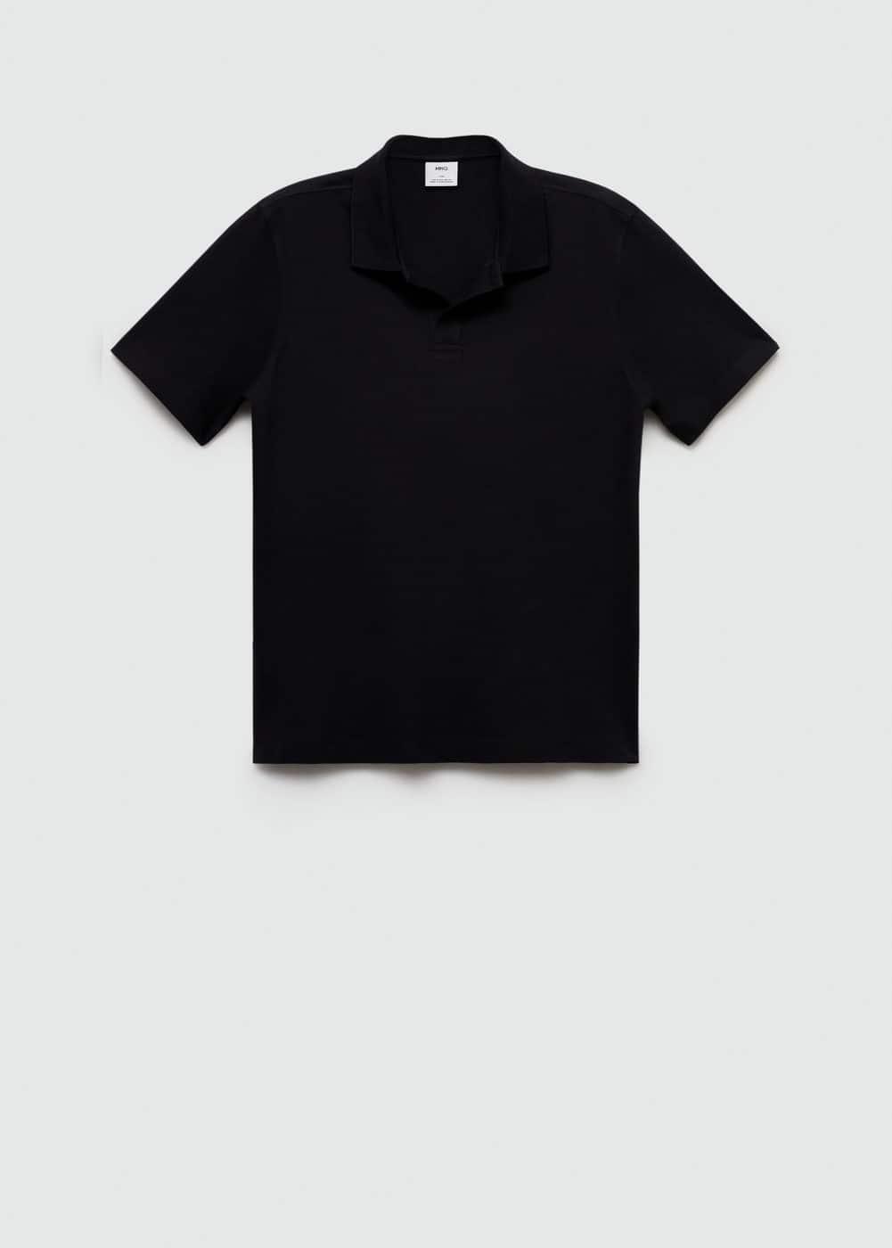 MANGO MAN - Breathable cotton t-shirt dark navyMen Product Image