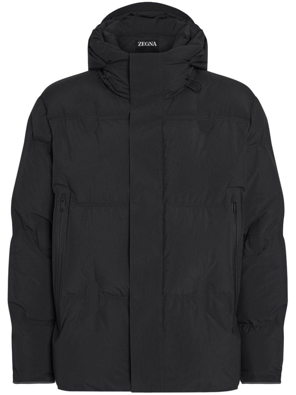 ZEGNA Oversized Ski Jacket In K09 Product Image