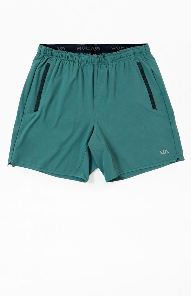 RVCA Yogger Stretch Shorts (Pine Grey) Men's Shorts Product Image