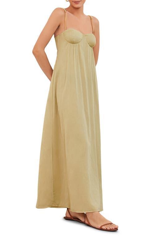 Womens Leona Bustier Hardware Maxi Dress Product Image